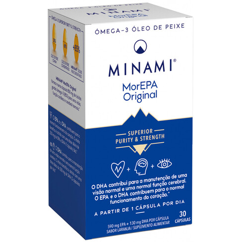 Minami Nutrition - Morepa Smart Fats Suplemento Rico em Ómega 3 