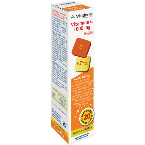 Arkopharma - Arkopharma Vitamina C Suplemento Alimentar Comp Efervescentes