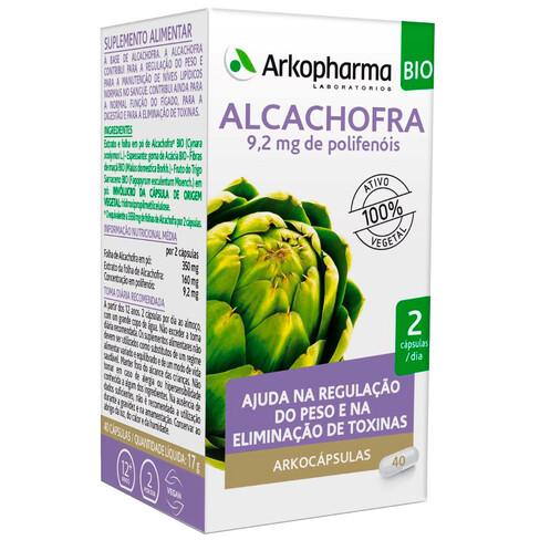 Arkopharma - Arkocápsulas Alcachofa Bio Complemento Alimenticio