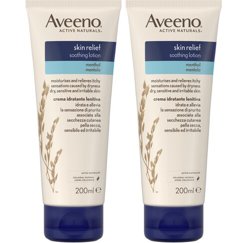 Aveeno - Skin Relief Moisturizing Lotion Menthol 2x200 mL