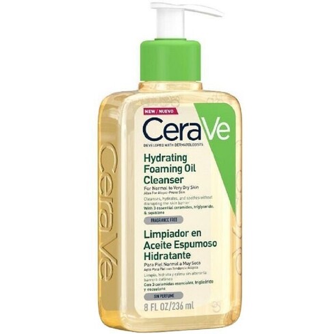 CeraVe - Óleo-Espuma de Limpeza Hidratante 