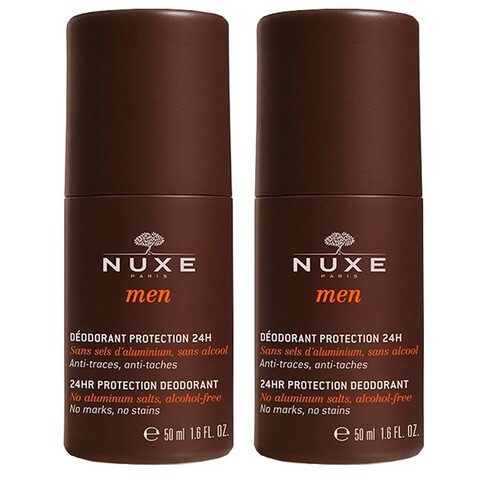 Nuxe - Duo Men 24H Protection Deodorant Roll On 2x50 mL