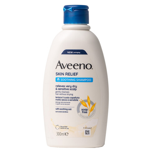 Aveeno - Skin Relief Shampoo Lenitivo Couro Cabeludo Seco e Sensível 