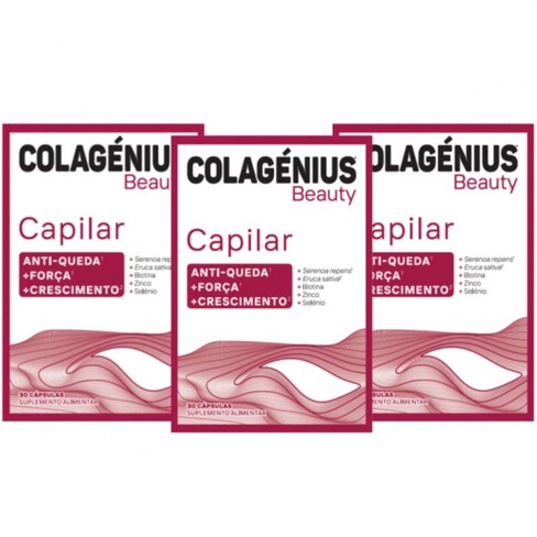 Colagenius - Beauty Capilar 3x30 Capsulas