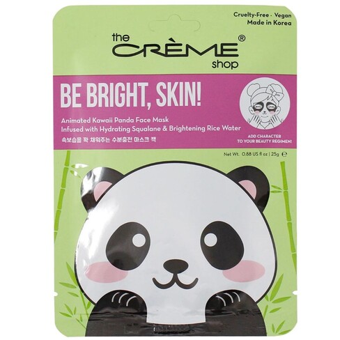 The Creme Shop - Be Bright, Skin! Máscara de Rosto Panda Kawaii
