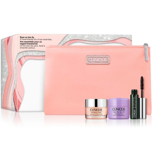 Clinique - All About Eyes 15 mL + Take the Day Off Balm 15 mL + High Impact Mascara 3,5 mL