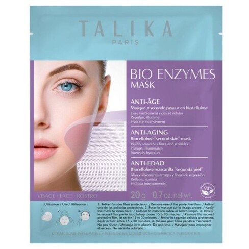 Talika - Bio Enzymes Máscara de Tecido Anti-Idade