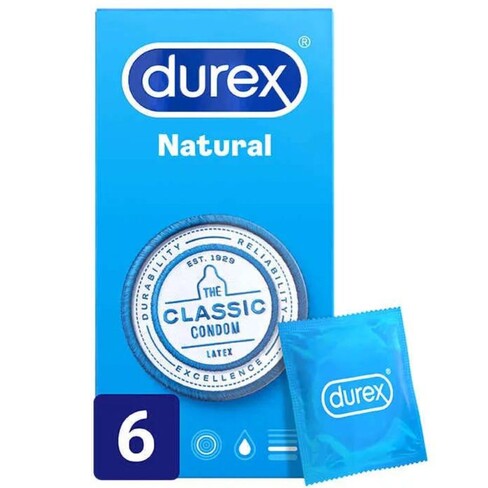 Durex - Natural Plus Condoms 