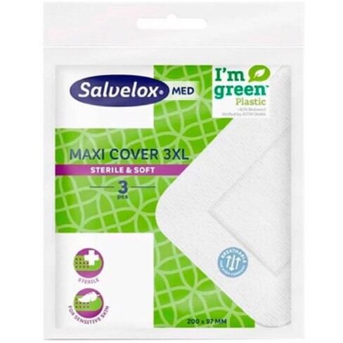 Salvelox - Salvequick Plasters Maxi Cover Sterile 