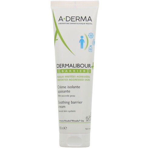 A Derma - Dermalibour + Barrier Protective Cream Irritated Damaged Skin 