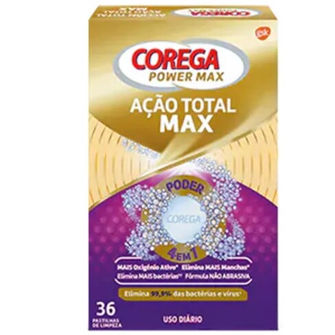 Corega - Total Action Max for Cleaning Dental Prosthesis