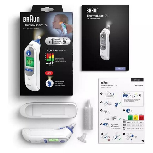 Braun ThermoScan 7 ear thermometer IRT 6520 buy online