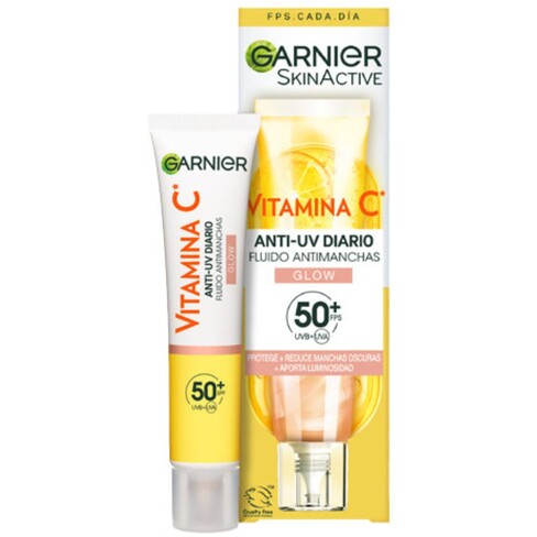 Garnier - Skin Active Vitamina C Fluido UV Diário