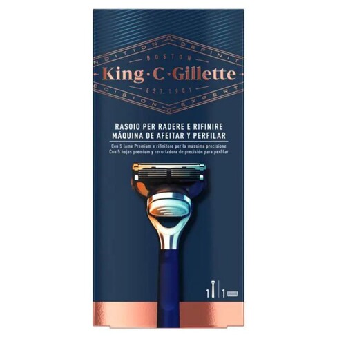 Gillette - King C. Gillette Lâmina de Barbear e Aparar