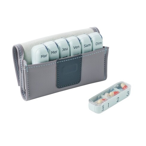 Pilbox - Mini Caixa de Medicação Semanal  