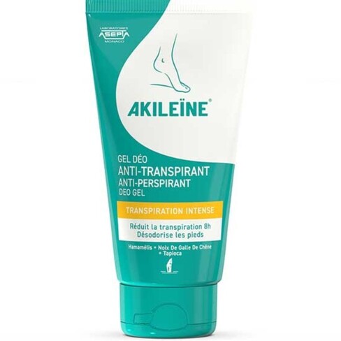 Akileine - Feet Intensive Antiperspirant Gel 