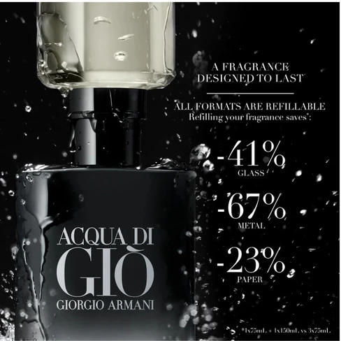 Giorgio Armani Acqua Di Giò Pour Homme Parfum Recarregável