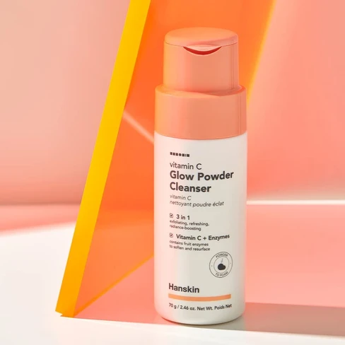 Hanskin Vitamin C Glow Powder Cleanser 70g main image 1