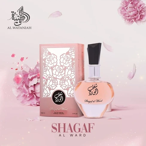 Al Wataniah Shagaf Al Ward Eau de Parfum - SweetCare Kuwait
