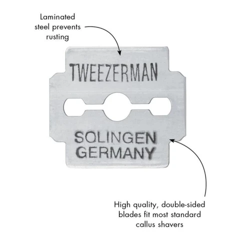 Tweezerman Safety Slide Callus Shaver and Rasp for Rough, Dry Feet ...