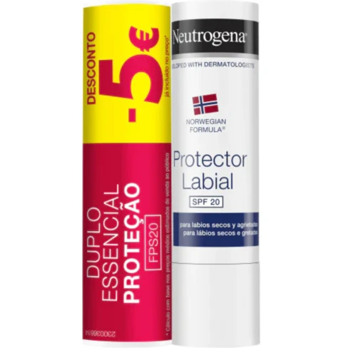 Neutrogena - Lipstick SPF20 2x4,8 g