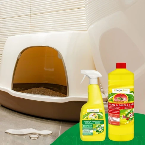 Bogar Bogaclean Spray: Elimina Gli Odori Della Lettiera In Modo Profondo E Biologico