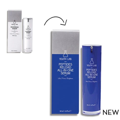 Youngin Lab Plus Youth Lab Peptides Reload All-in-One Serum Lifts and Brightens ...