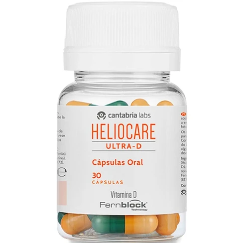 Ultra-D Cápsulas Imunoproteção Sensibilidade Solar Extrema