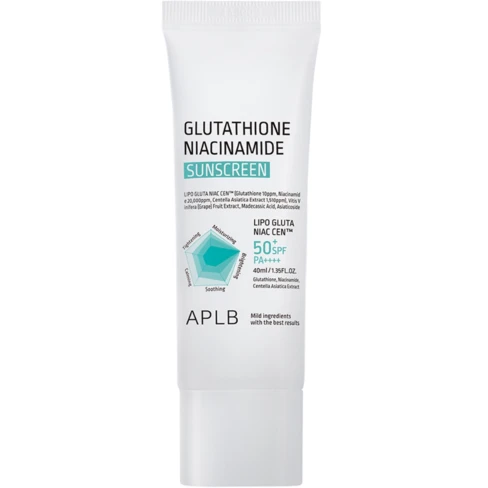 APLB Glutathione Niacinamide Brightening Face Sunscreen SPF50+ PA++++ -  SweetCare Nepal