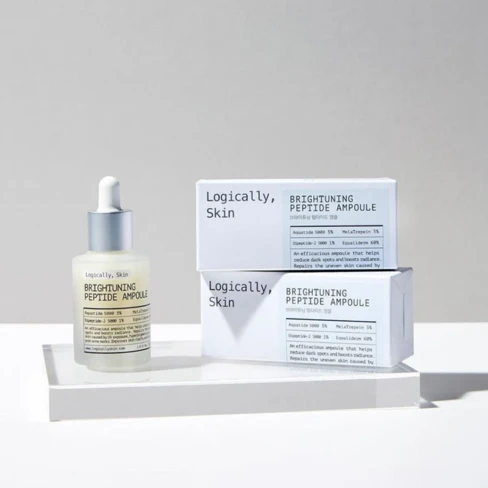 Logically, Skin Brightuning Peptide Ampola Facial - SweetCare Brasil