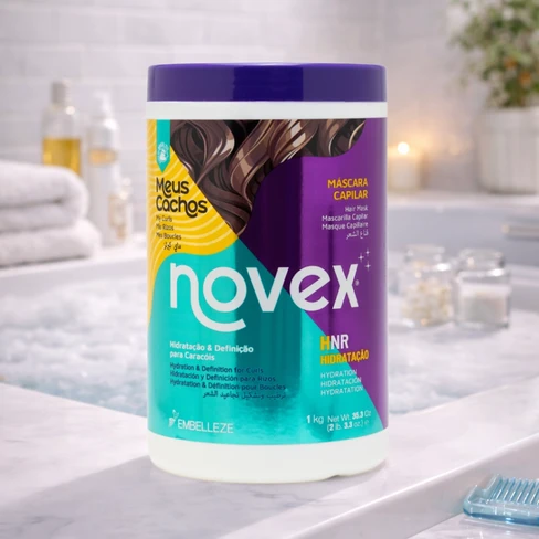 Novex Meus Cachos Máscara de Nutrição Profunda para Cabelo - SweetCare ...
