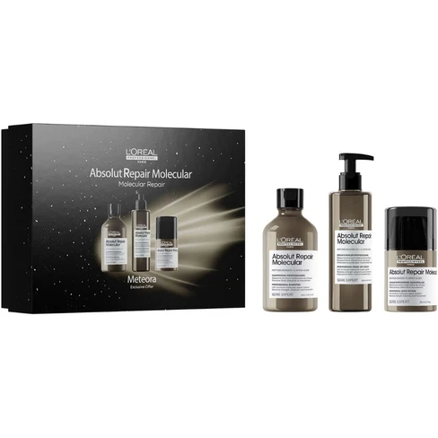 L'Oréal Professionnel - Absolut Repair Molecular Shampoo 300mL + Rinse-Off Serum 250mL + Mask 50mL