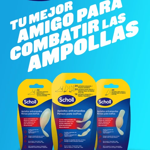 Scholl Rumble Scholl Pensos para Bolhas nos Pés - SweetCare Cabo Verde