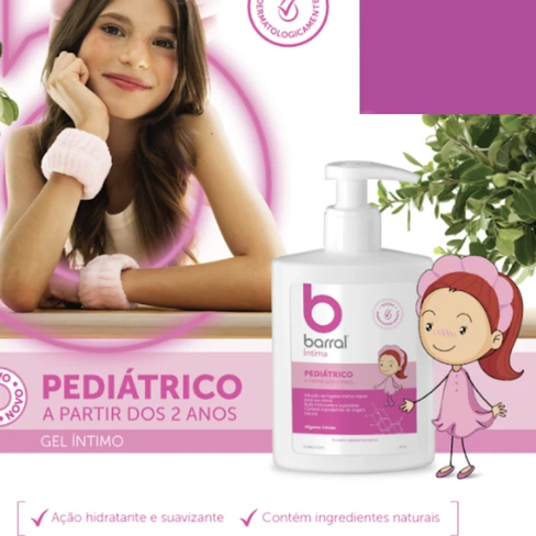 Íntima Pediátrico Gel Íntimo para Crianças - Barral | Compre na ...