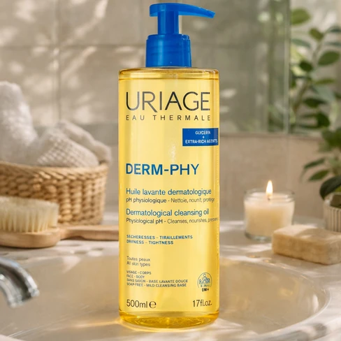 Uriage Derm Phy leo Lavante Dermatol gico Corpo E Cabelo SweetCare 