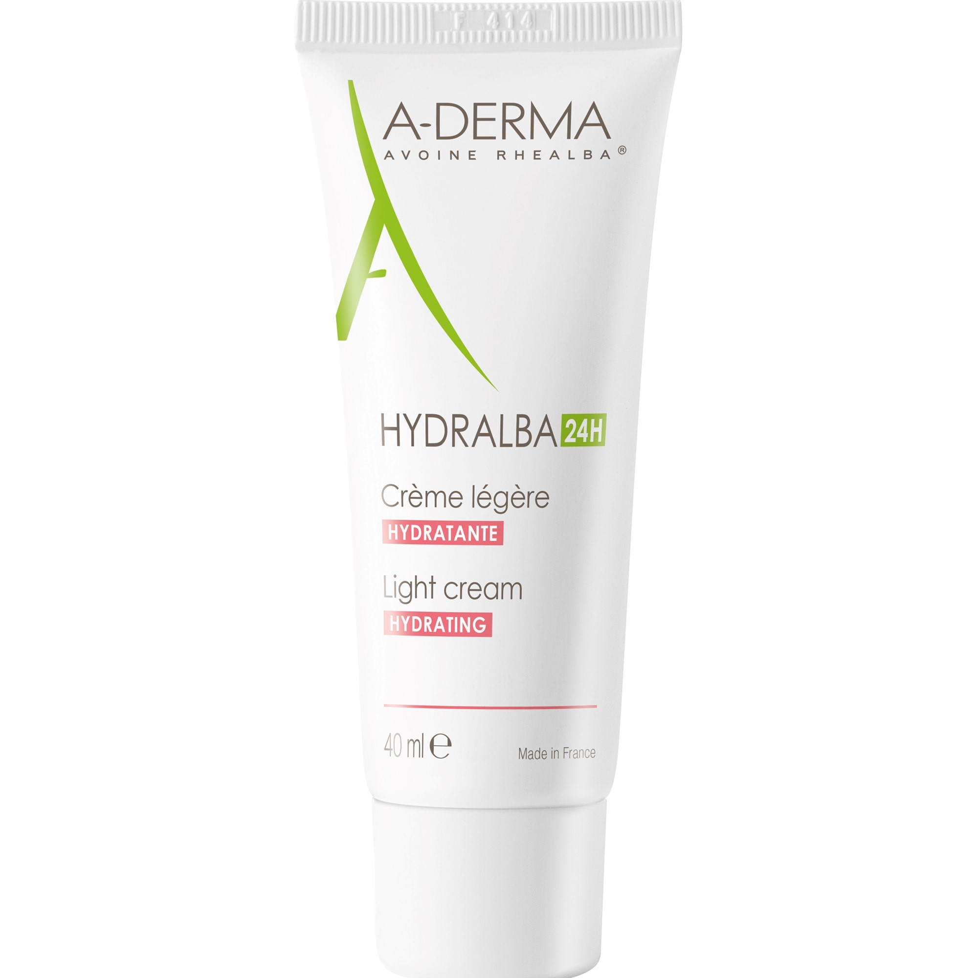 A Derma Hydralba creme ligeiro para pele mista delicada hidratação de rosto