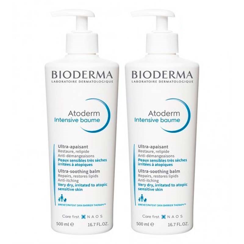 Bioderma Atoderm Intensive Soothing Emollient Care for Atopic Skin ...