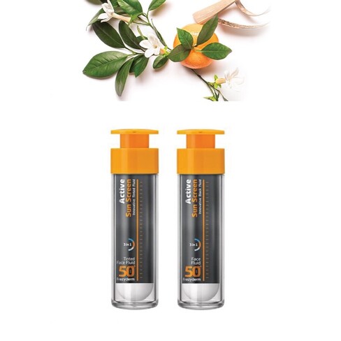 Frezyderm Active Tinted Sun Screen Face Fluid SPF 50 + SweetCare Puerto ...