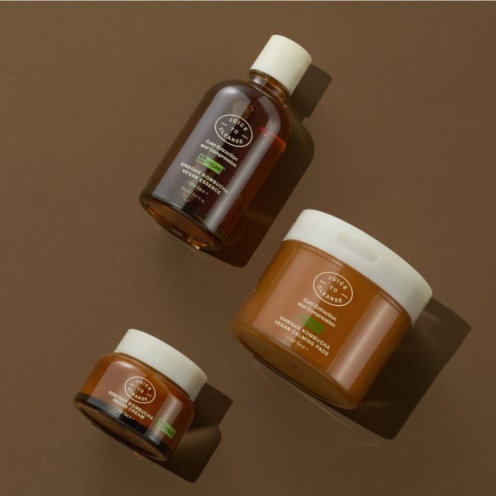 Juice to Cleanse Vinegar Kombucha Vegan Cream for All Skin Types
