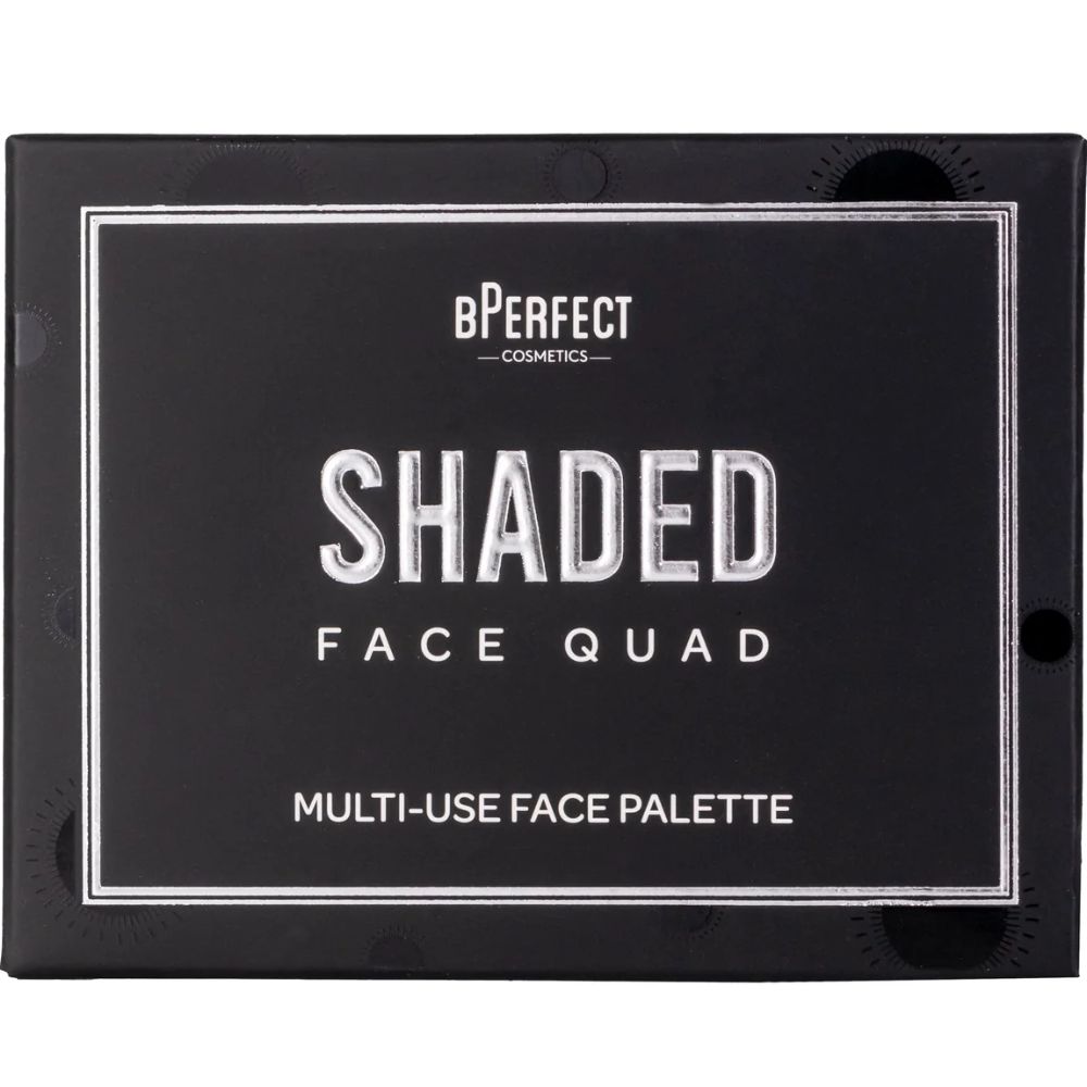 Bperfect Shaded Face Quad Palette MultiUse Face Palette SweetCare Curaçao