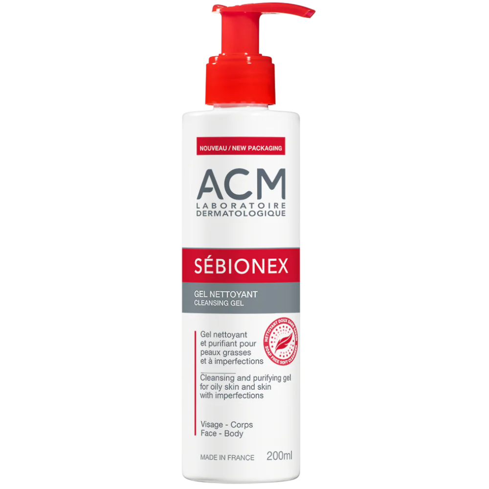 ACM Laboratoire Dermatologique Sébionex Cleansing Gel for Oily Skin ...