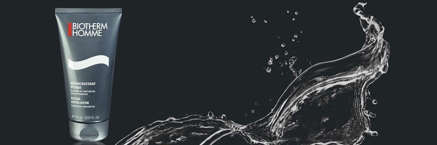 biotherm homme facial exfoliator