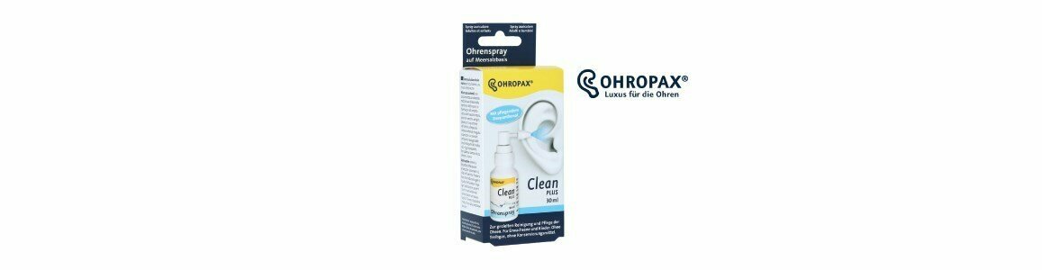 ohropax spray clean plus limpeza lavagem do canal auditivo en