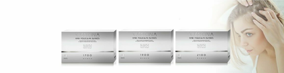 crescina ilhas foliculares tratamento completo mulher en