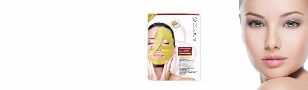incarose gold mascara tecido anti idade colagenio en