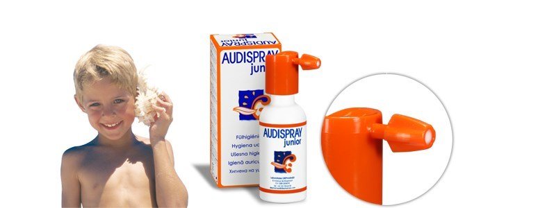audispray junior limpeza auricular criancas