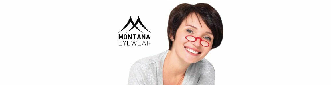 montana eyewear nose reading glasses diopter nr1a red
