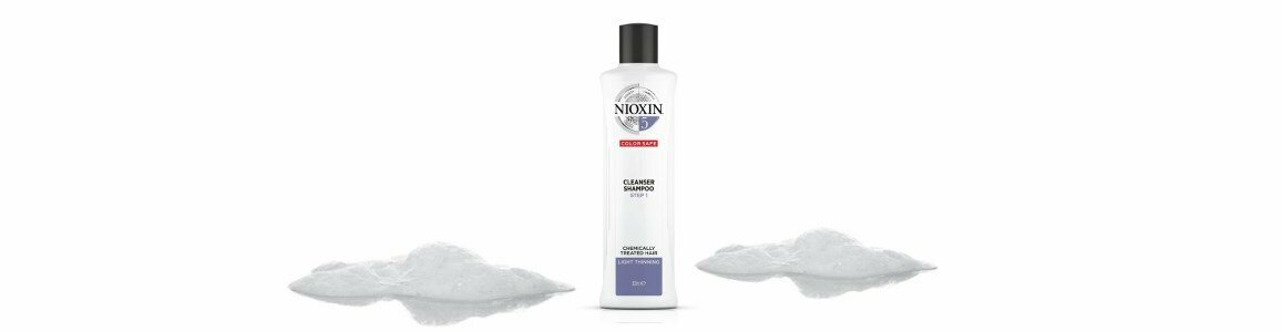 nioxin sistema 5 cabelo espesso pintado shampoo elimpeza