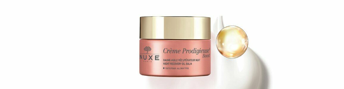 nuxe creme prodigieuse boost baume huile recuperateur nuit