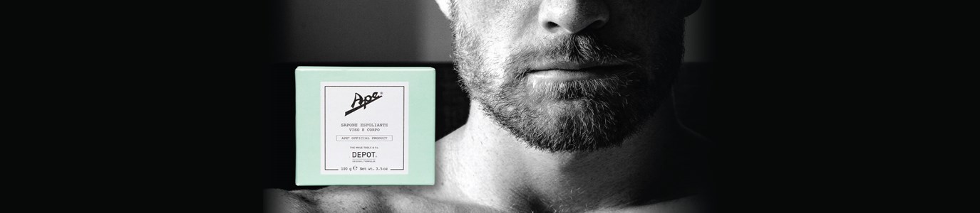 depot ape exfoliating bar soap face body